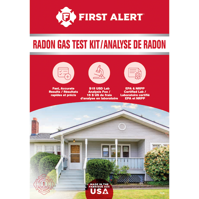 Trousse pour détection du radon