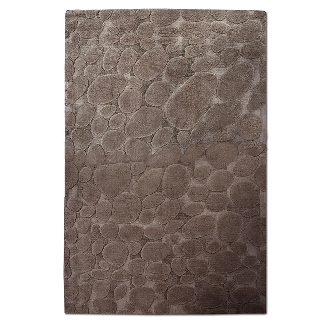 "Pebble" Area Rug 40" x 59" - Chocolate