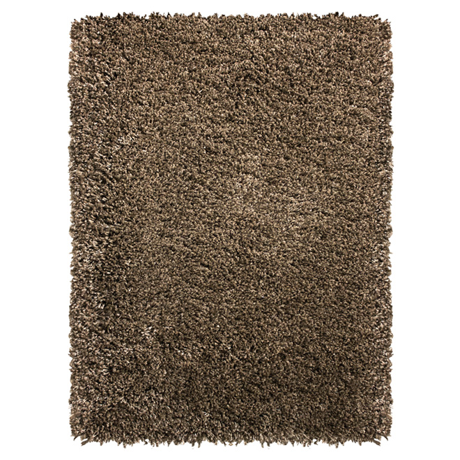 "Juliette" Shag Rug 5' 3" x 7' 5" - Mink