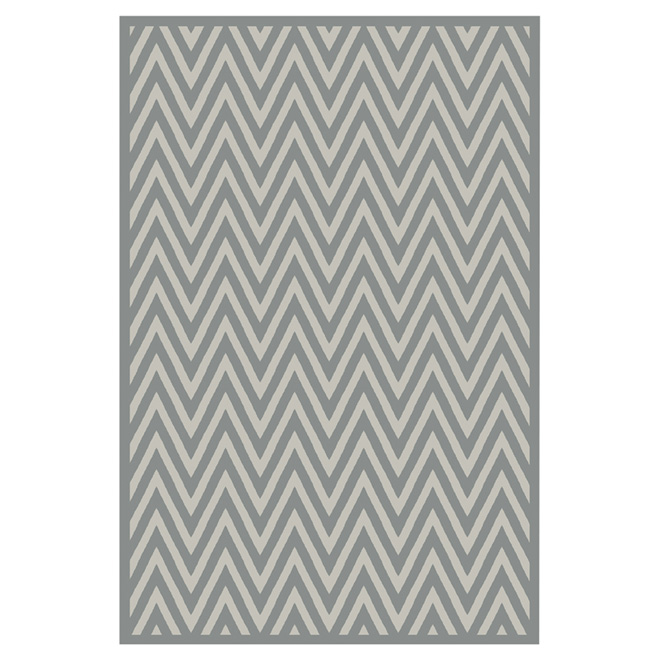 Accent Rug - Nylon - 30" x 45" - Grey