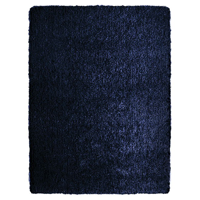 "Romeo" Shag Rug 5'3" x 7'5" - Medieval Blue