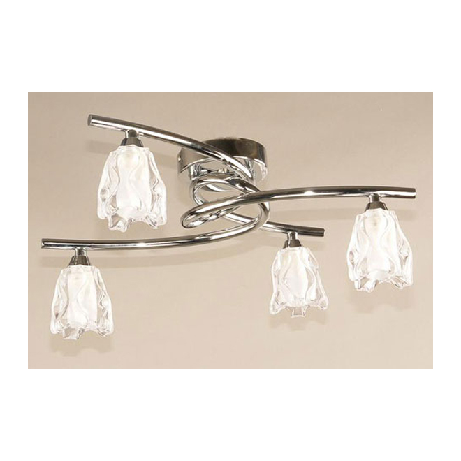SEMI-FLUSHMO. 4 LIGHTS