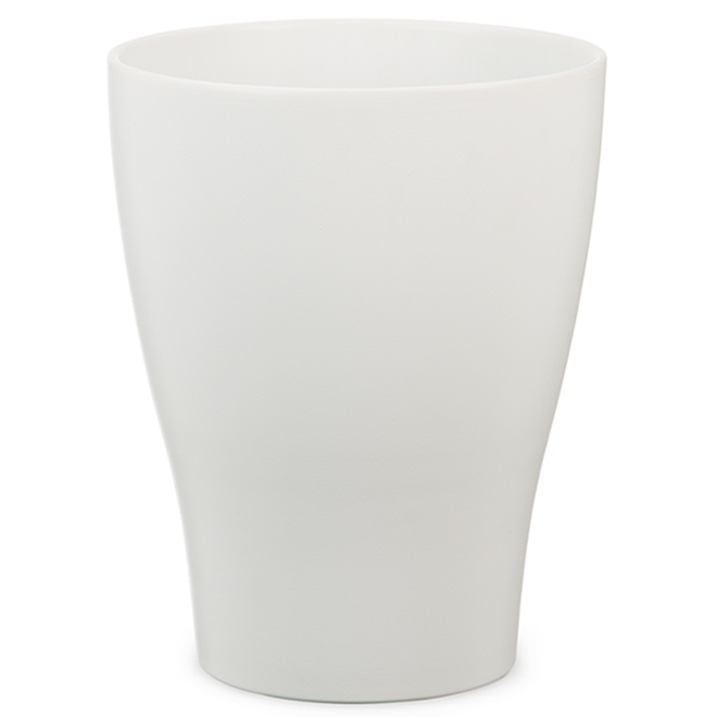 Cache-pot pour orchidée « Panna » en céramique 6 po, blanc