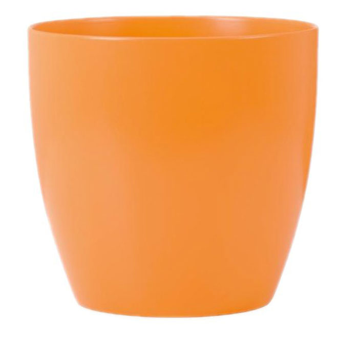 Cache-pot en céramique 6 po, orange