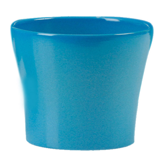 Ceramic Pot Cover "Malibu" 13cm - Blue