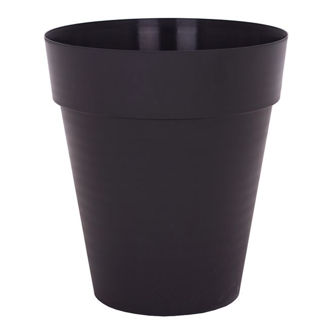 Pot à fleur «Capri» - Noir