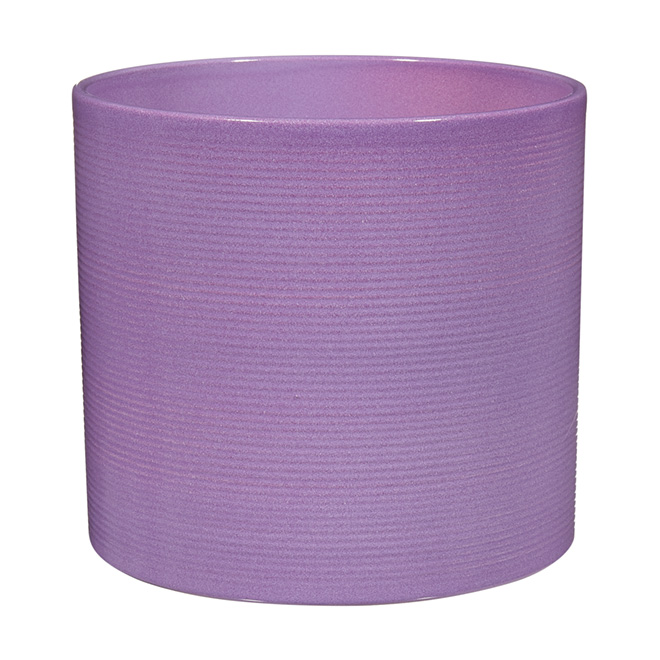 Cache-pot en plastique «Malva» 16cm - Violet