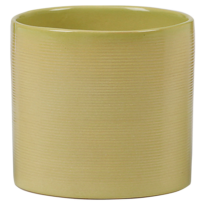 Ceramic Pot Cover 16cm - Pistachio