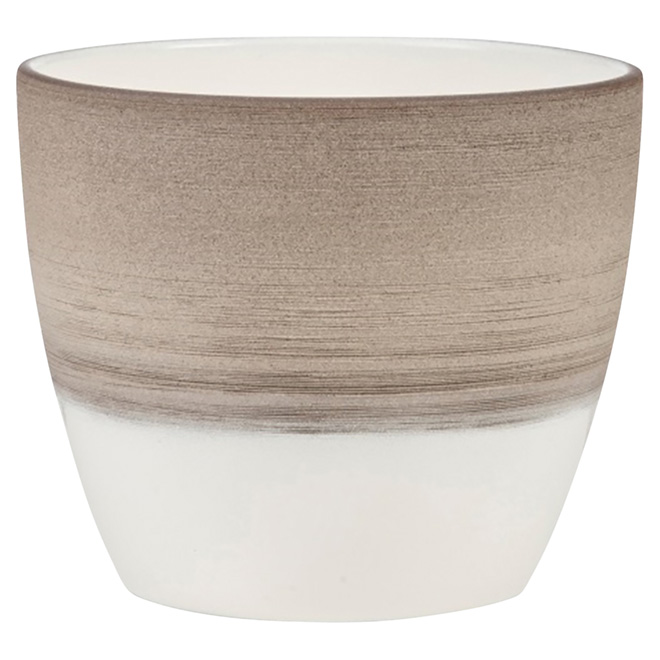 "950" Ceramic Planter Pot - 6.3" - Espresso