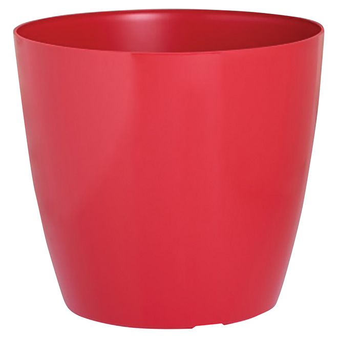 Cache-pot « San Remo », 5,5 po, rouge