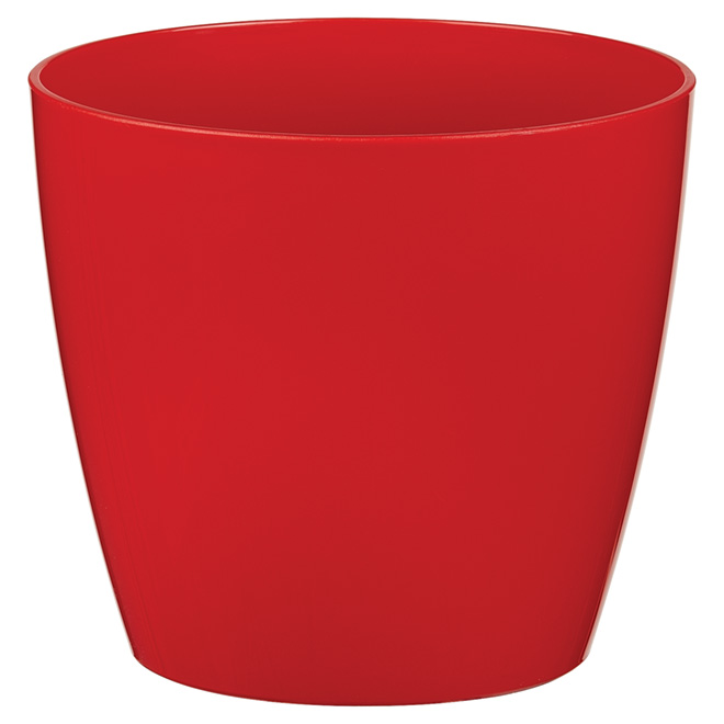 Cache-pot « San Remo », 6 po, rouge