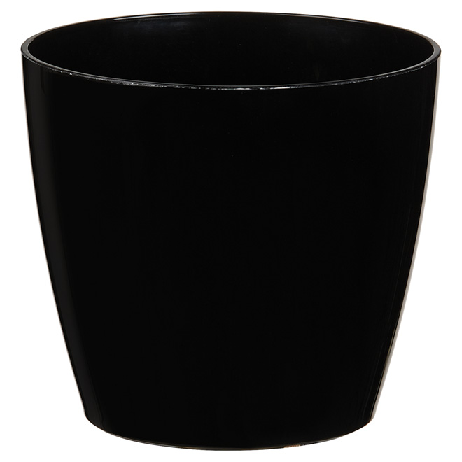 Cover Pot - "San Remo" - 6" - Black