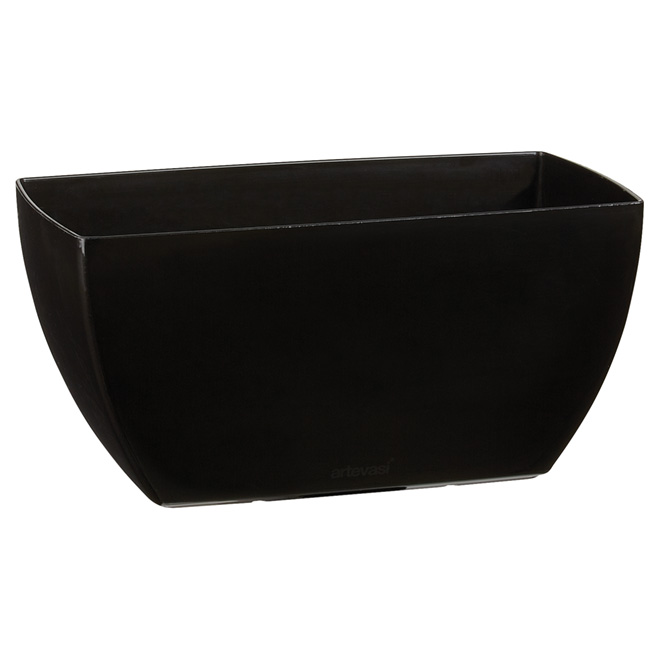 Jardinière Siena, 11,8", noir