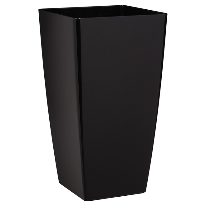 Tall Cover Pot - "Piza" - 23.6" - Anthracite