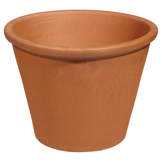 Clay Pot - Vase Style - 27 cm - Terracotta