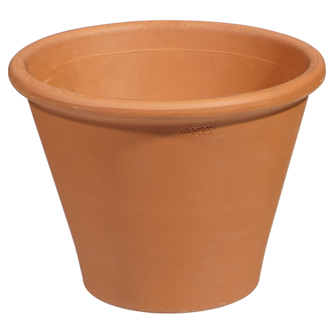 Clay Pot - Vase Style - 21 cm - Terracotta
