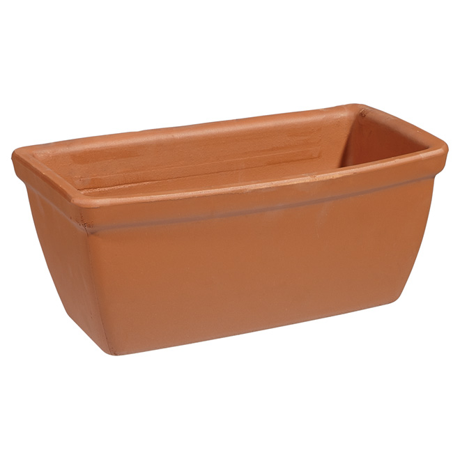 Clay Planter - Roma Liscia - 32 cm - Terracotta
