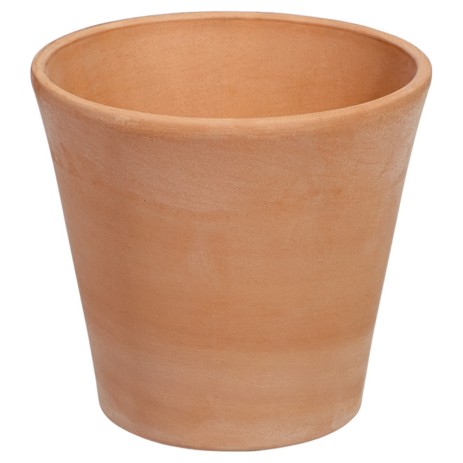 Pot de grès, 16 cm, blanchi