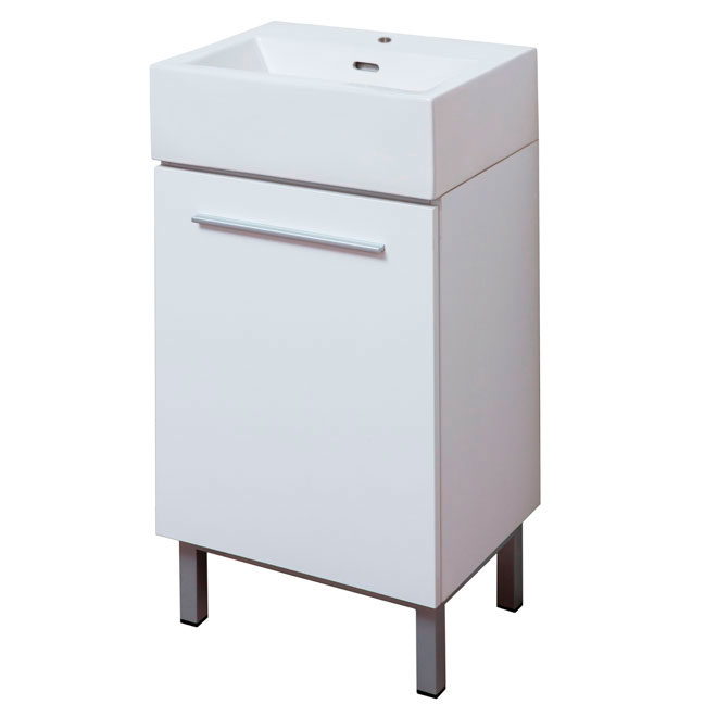Meuble-lavabo « Soho », blanc