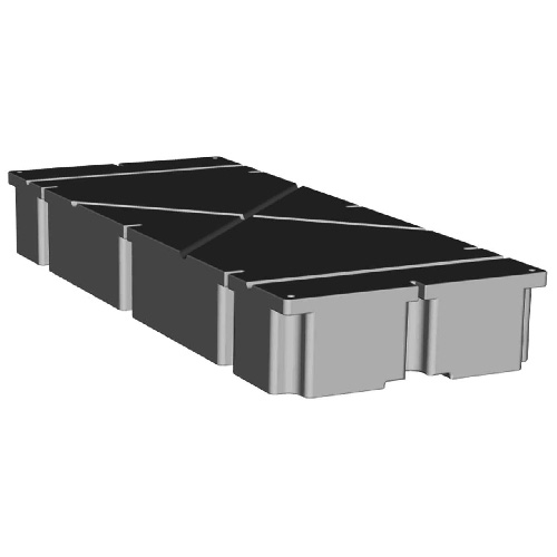 Buoyancy Black Dock Float - 370 lb