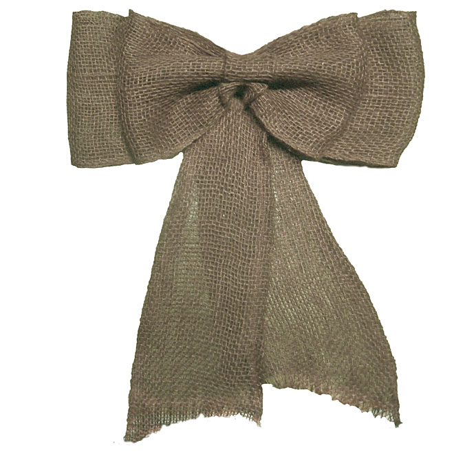 Decorative Burlap Bow