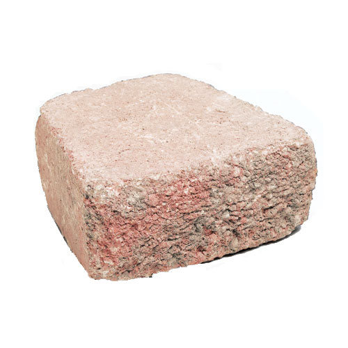 Bloc pour mur de soutènement « Country », 8 po x 9 po, terre