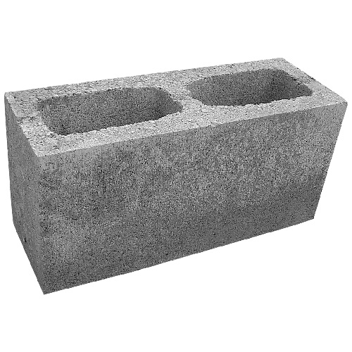 Bloc en béton standard, 6 po x 16 po x 8 po