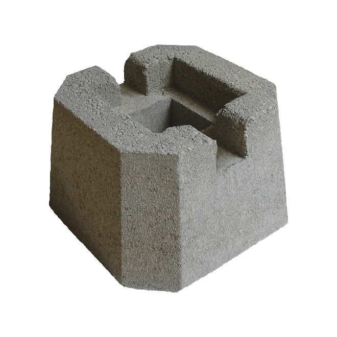 "Dec-or-Post" Support Block 12" x 12" - Natural