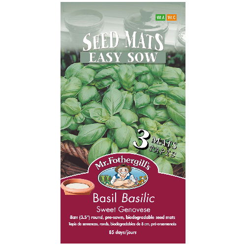 Vegetables seed packet