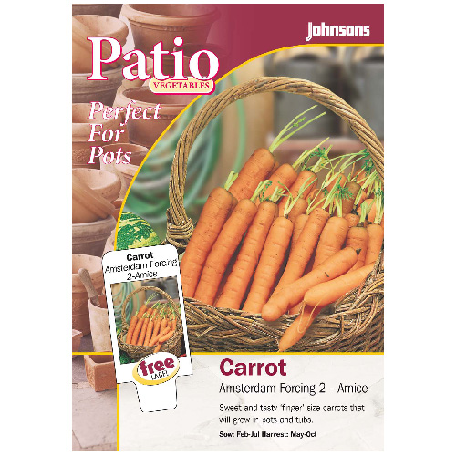 Vegetables seed packet