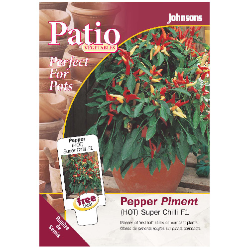 Vegetables seed packet