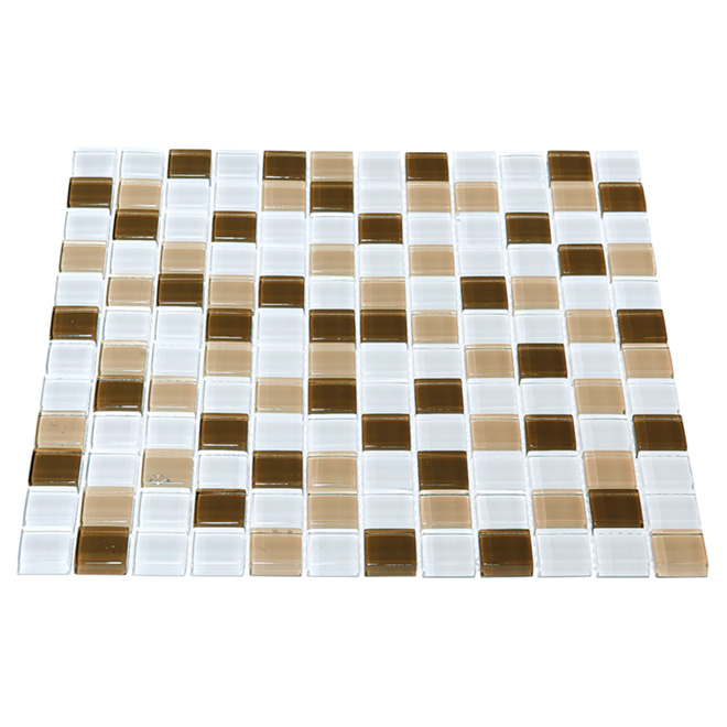 Mosaïque de verre pour le mur