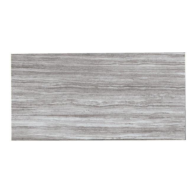 Tuile de porcelaine «Silk Steel» gris foncé