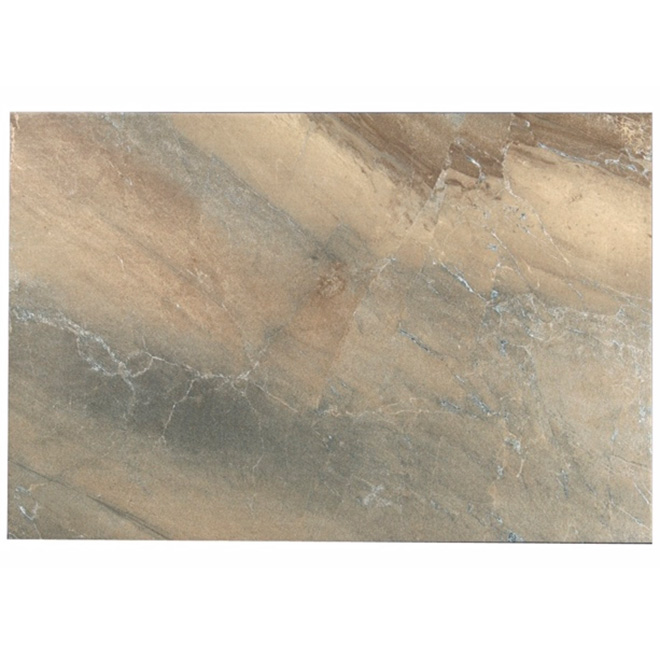 Tuiles de céramique « Ladda » 16 x 24 po - Brun