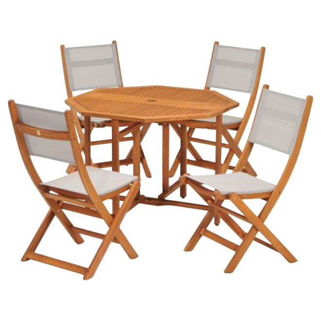 manhattan patio dining set grey 5 pieces rona quot manhattan quot