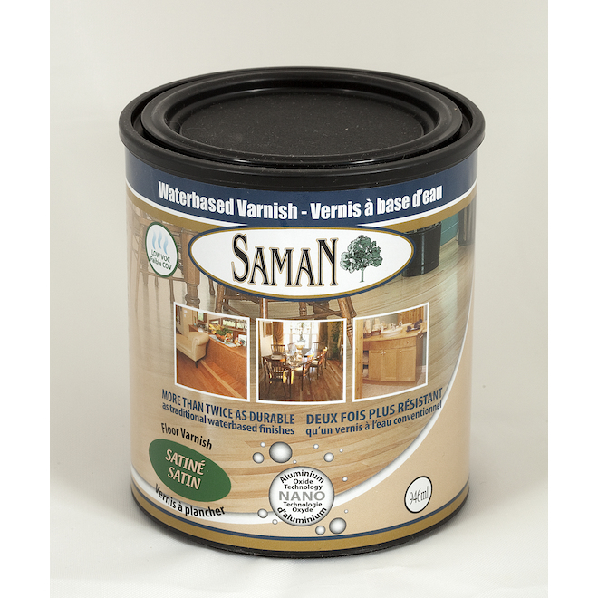 Water-Based Interior Finish - Clear Satin Finish - 946ml
