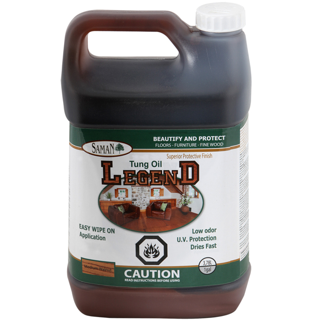 Tung Oil - Legend - Medium Walnut - 3.78 L