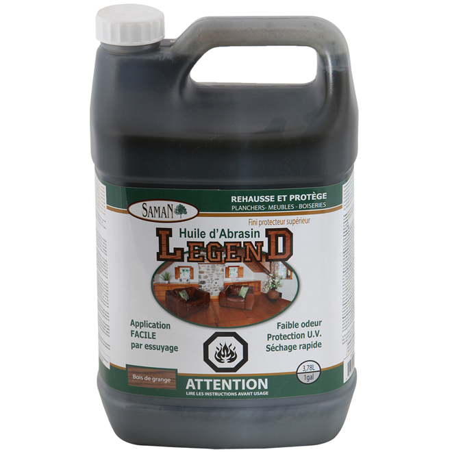 Huile d'abrasin Legend, bois de grange, 3,78 l