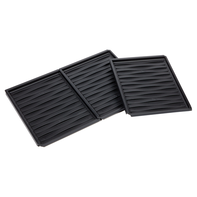 Boot Trays - Recycled Plastic -12"x15"x3" -3/Pack