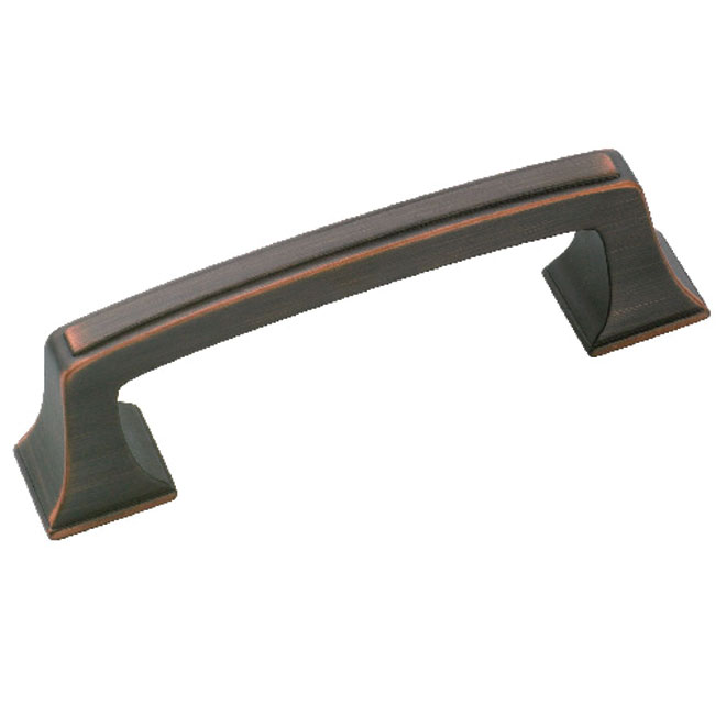 Poignée d'armoire Mulholland, 3", bronze huilé