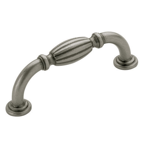 Poignée en zinc fini nickel