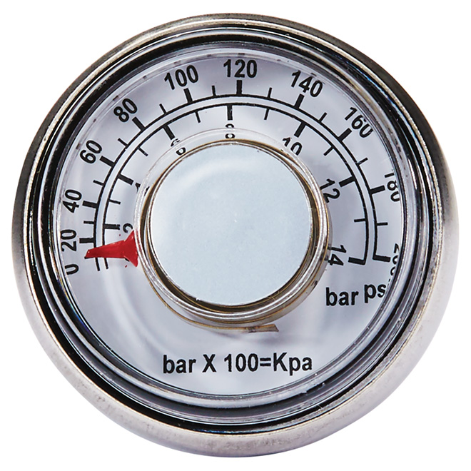 1/8" NPT Air Compressor Pressure Gauge - 0-200 PSI