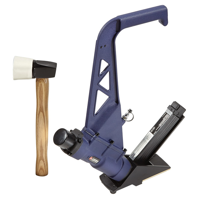 2-in-1 Pneumatic Flooring Nailer/Stapler- 1.5"- 2"