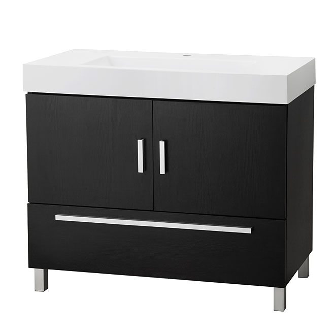 Sutton Vanity with 2 doors and 1 drawer - Espresso