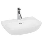 Lavabo vasque Yara, argile, blanc