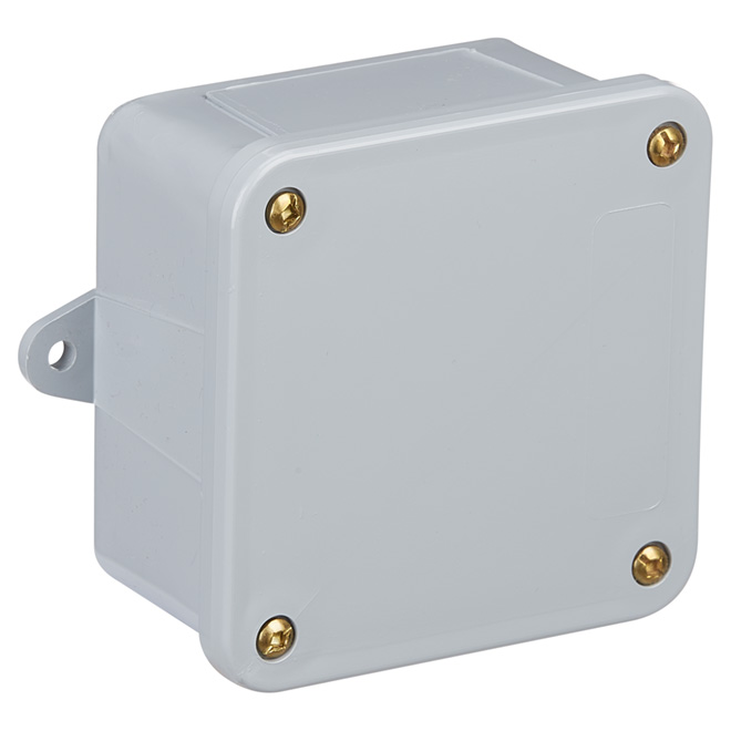 Junction Box - PVC - 4" x 4" x 2"