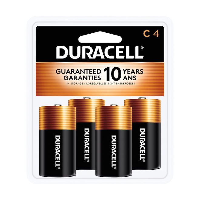 Paquet de 4 piles «C»