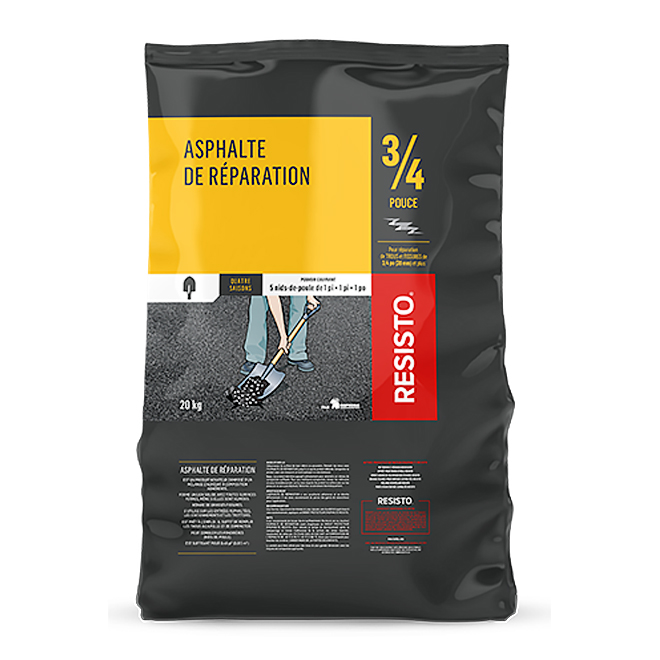 Asphalte de réparation