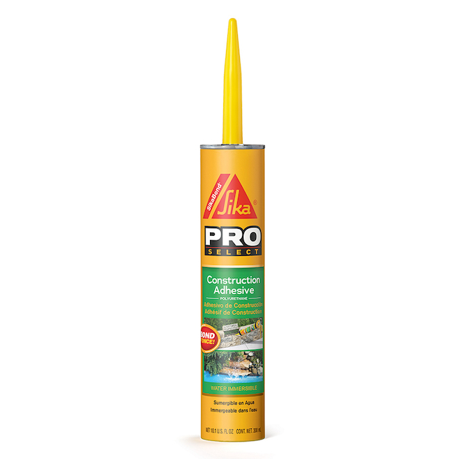 Adhésif de construction «SikaBond», 300 ml