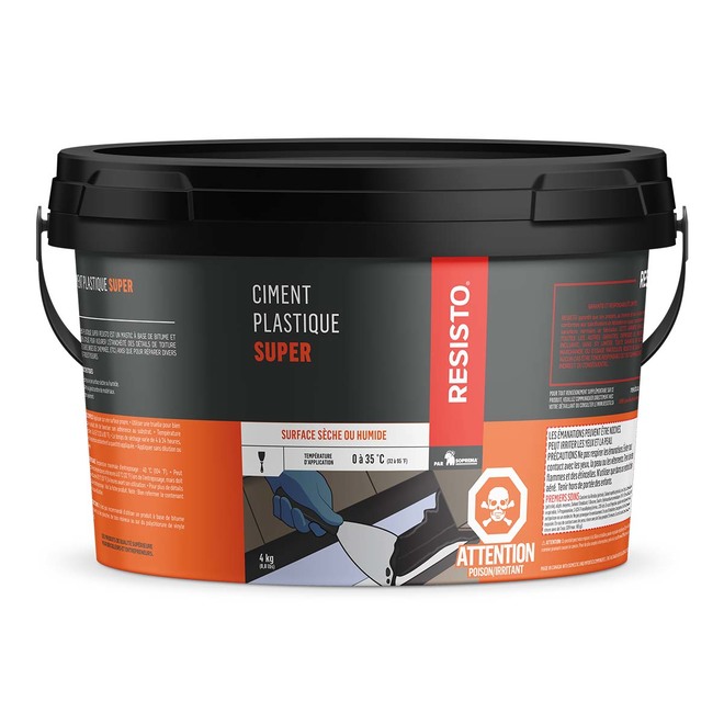 Ciment plastique « Pro », 4 kg